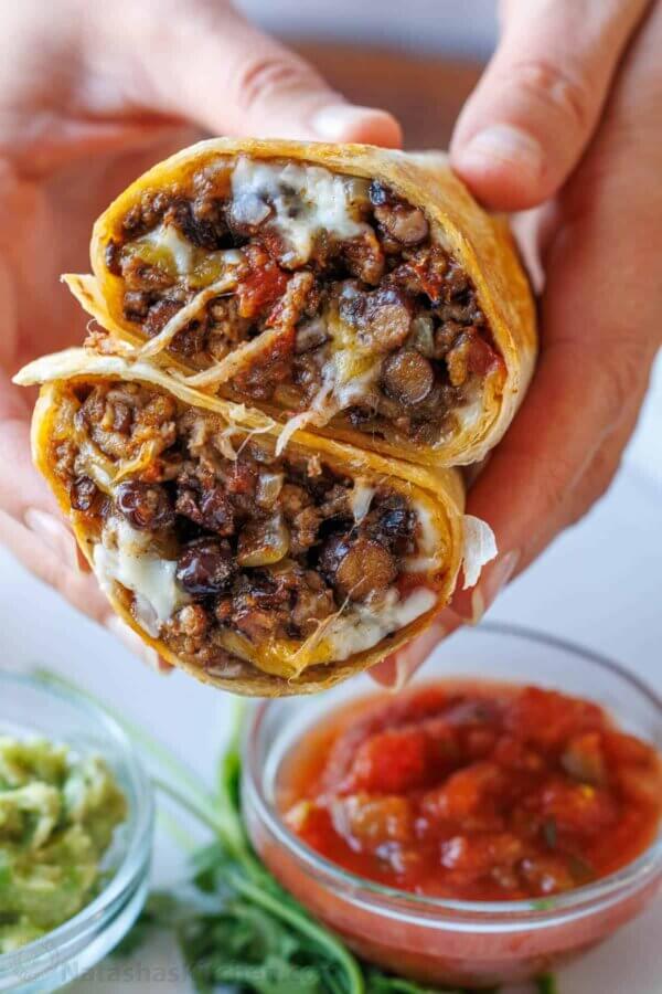 Veal fajita
